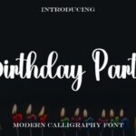 Birthday Party Font - Featured Image
