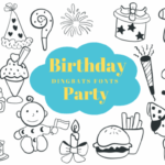 Birthday Party Font - Featured Image