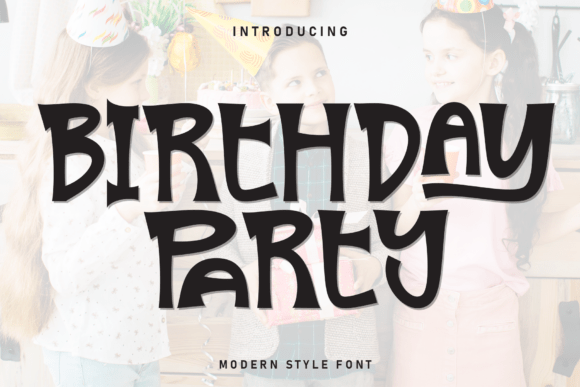 Birthday Party Font - Featured Image