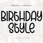 Birthday Style Font - Featured Image