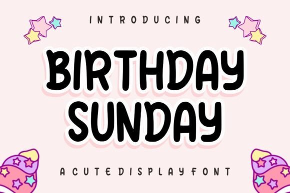 Birthday Sunday Font - Featured Image