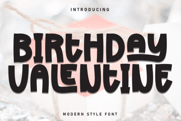 Birthday Valentine Font - Featured Image