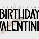Birthday Valentine Font - Featured Image