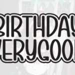 Birthday Verygood Font - Featured Image