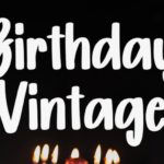 Birthday Vintage Font - Featured Image