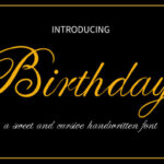 Birthdays Font - Featured Image