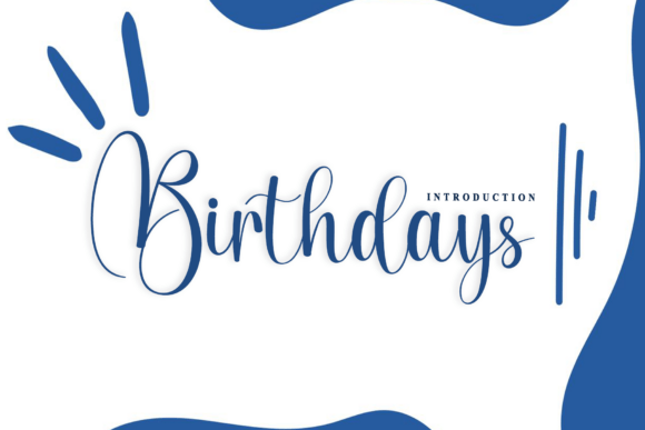Birthdays Font - Featured Image