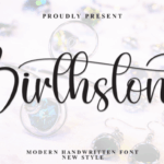 Birthstone Font - Featured Image