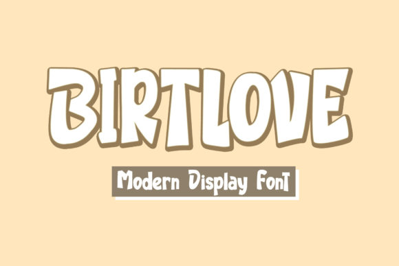 Birtlove Font - Featured Image