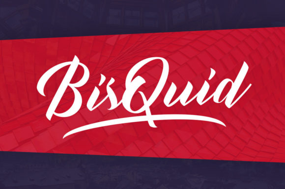BisQuid Font - Featured Image
