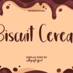 Biscuit Cereal Font - Featured Image