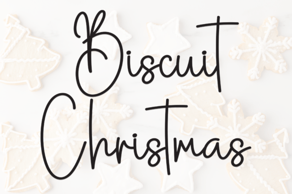 Biscuit Christmas Font - Featured Image
