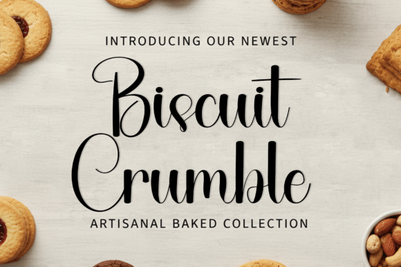 Biscuit Crumble Font - Featured Image