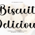 Biscuit Delicious Font - Featured Image