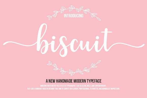 Biscuit Font - Featured Image