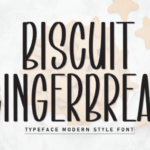 Biscuit Gingerbread Font - Featured Image