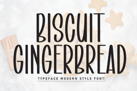 Biscuit Gingerbread Font - Featured Image