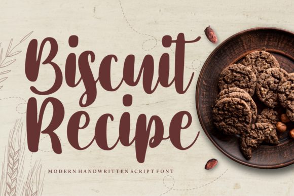 Biscuit Recipe Font - Featured Image