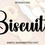 Biscuits Font - Featured Image