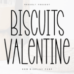 Biscuits Valentine Font - Featured Image
