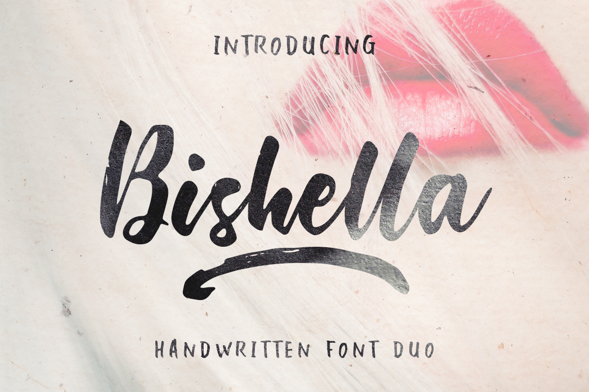 Bishella Font - Featured Image