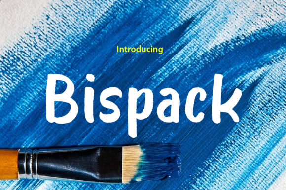 Bispack Font - Featured Image