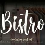 Bistro Font - Featured Image