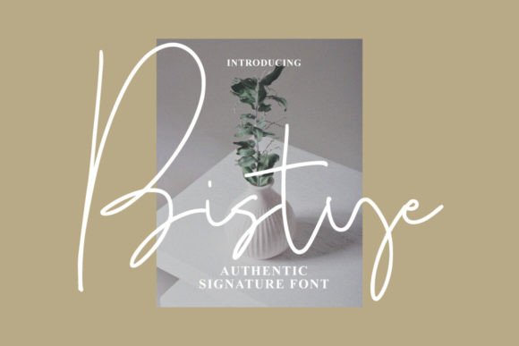 Bistye Font - Featured Image