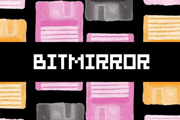 BitMirror Font - Featured Image