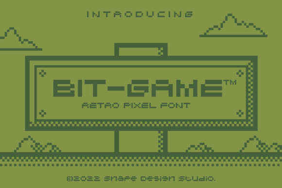 Bit Game Font - Featured Image