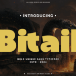 Bitail Font - Featured Image