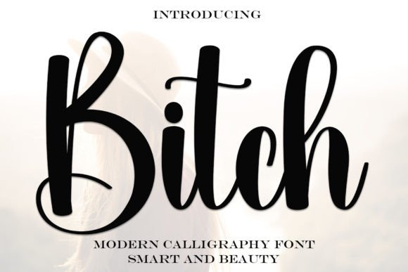Bitch Font - Featured Image