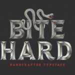 Bite Hard Font - Featured Image