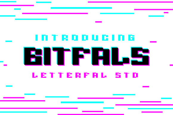 Bitfals Font - Featured Image