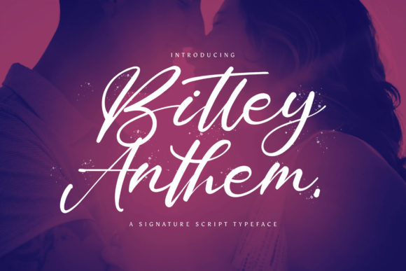 Bitley Anthem Font - Featured Image
