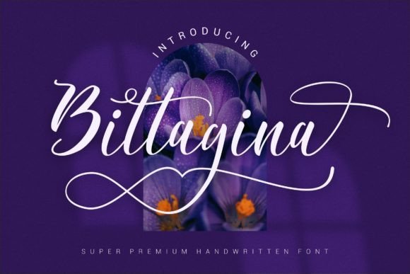 Bittagina Font - Featured Image