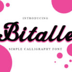 Bittale Font - Featured Image
