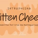 Bitten Cheez Font - Featured Image