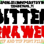 Bitten Gnawed Font - Featured Image