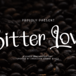 Bitter Love Font - Featured Image