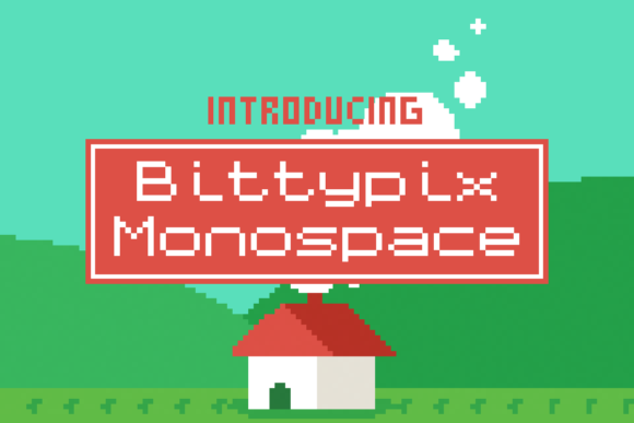 Bittypix Monospace Font - Featured Image