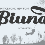 Biund Font - Featured Image