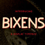 Bixens Font - Featured Image