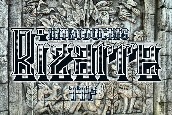 Bizarre Font - Featured Image
