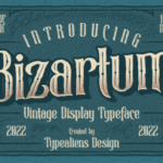 Bizartum Font - Featured Image