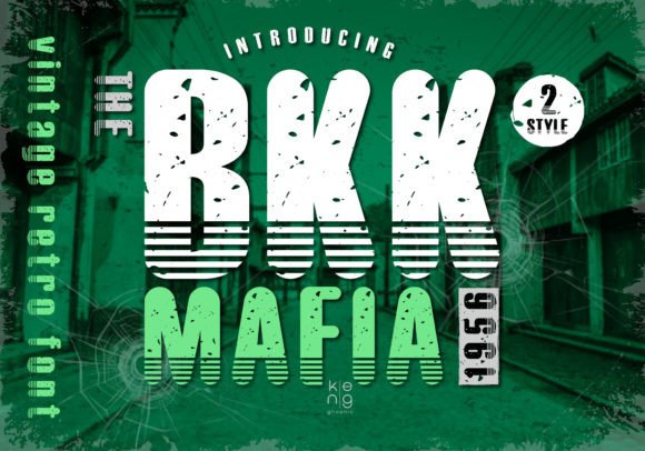 Bkk Mafia Font - Featured Image
