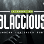 Blaccious Font - Featured Image