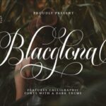 Blacglona Font - Featured Image