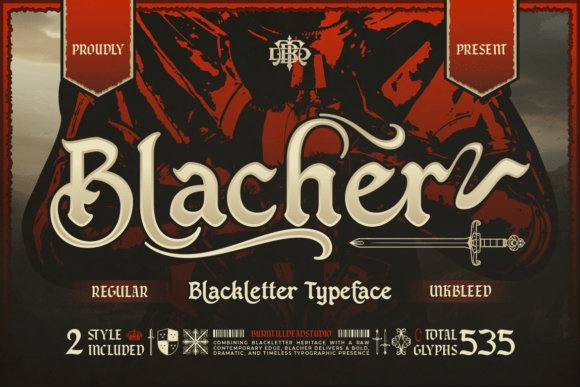 Blacher Font - Featured Image