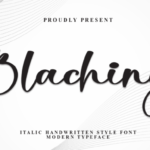 Blaching Font - Featured Image